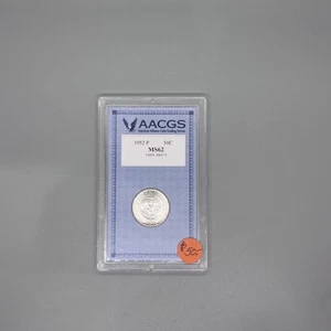 Graded-1952-P Washington-Carver Half Dollar 90% Silver BU AACGS - Picture 1 of 5