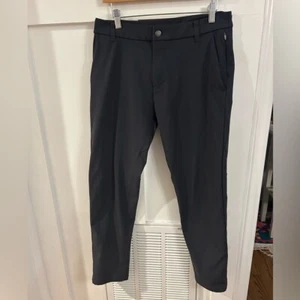 Lululemon commission pant dark charcoal gray size 31x29 - Picture 1 of 5