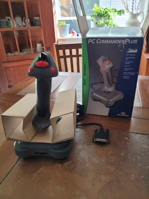 Unused DOS/Win95 serial port pc gaming joystick - Image 1 of 3