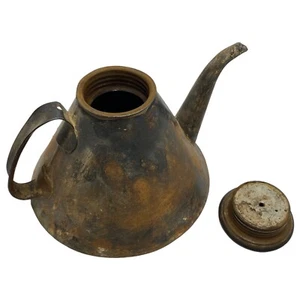 Vintage - Kerosine Can - GEM MFG. CO. - Galvanized Metal ? - Great Patina As is! - Picture 1 of 8