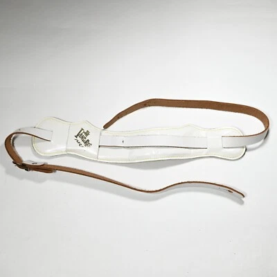 RARO: Correa de guitarra de cuero ARIA The VENTURES delgada MOSRITE, Japón Foto 1 de 4