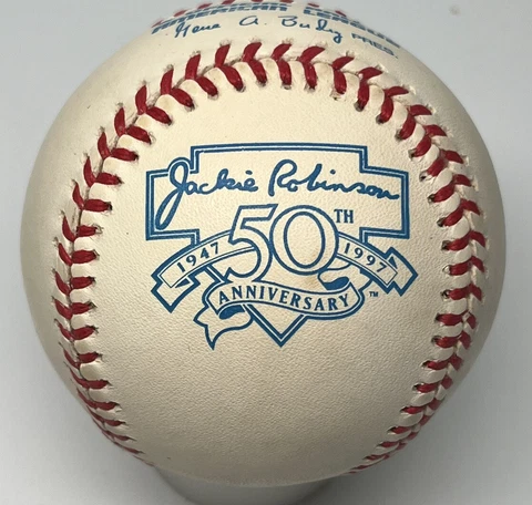 Rawlings 1997 Jackie Robinson 50th Anniversary Official MLB Baseball American Cover
