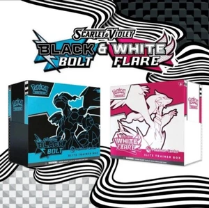 🔥WHITE FLARE+BLACK BOLT🔥 Pokémon Center Elite Trainer Box PC ETB - PRESALE - Picture 1 of 9