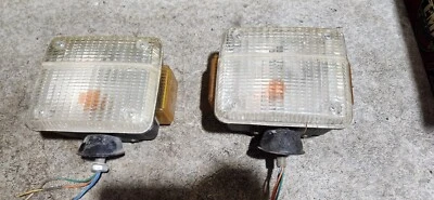 FOR TOYOTA LAND CRUISER FJ40 FJ45 FRONT TURN SIGNAL LIGHT Clear Lense - Image 1 of 4