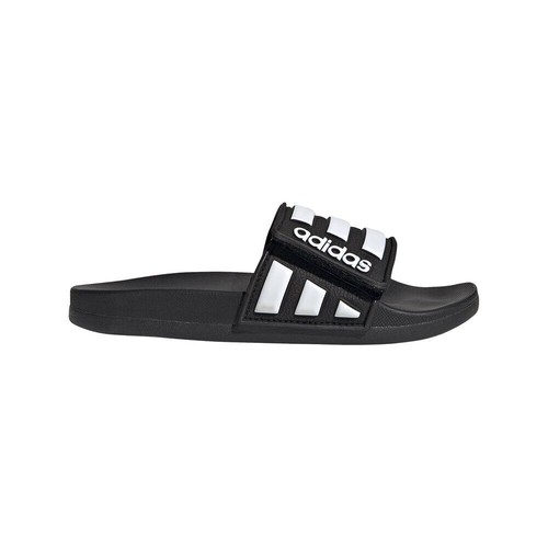 Adidas Adilette Comfort regolabile K slides nero bianco (EG1879) per bambini