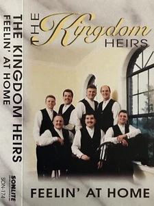THE KINGDOM HEIRS Feelin At Home 1996 M-cassette southern gospel+bonus CD TESTED - Picture 1 of 5