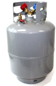 Recovery Reclaim Tank 48lb Cylinder Tank 400 PSI R410A R134a Gas - Picture 1 of 3