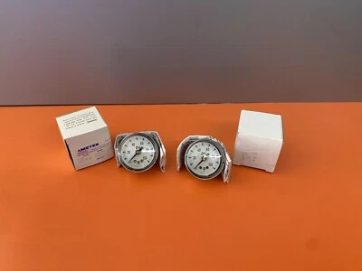 Ametek/USG P500 Pressure Gauge 0-100PSI Conn. 1/8” CBM Size 1-1/2” Qty 2  - Image 1 of 4