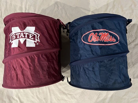 "Ole Miss" & "Mississippi State" Collapsible Coolers Cover