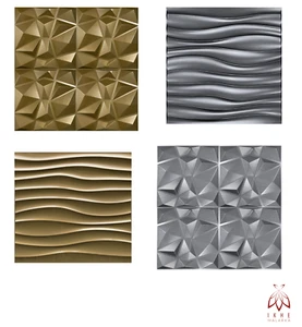 3D Paneele PVC Kunststoffpaneele Wandpaneele Brushed Color 0,25qm - 1 Stück - Bild 1 von 27