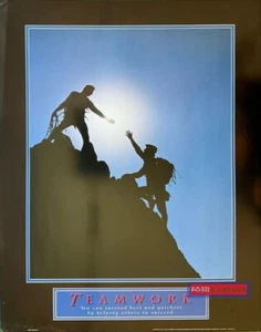 Teamwork Inspirierend Fotografie Poster 22 x 28 - Bild 1 von 12