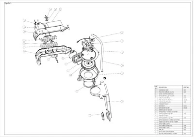 6605-b  TEMP. SENSOR AT AIR INTAKE EQUATOR - Image 1 of 2