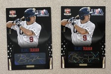 2014 USA Baseball Collegiate National Team Black Gold Signatures #9 Blake Trahan