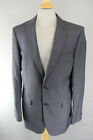 BRAND NEW WOOL RICH BLEND DARK GREY/CHARCOAL JACKET: 38 INCH CHEST (LONG FIT)