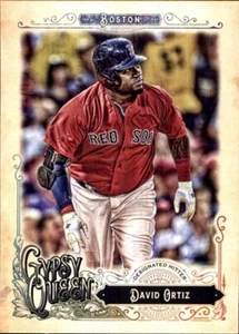 2017 Topps Gypsy Queen #300 David Ortiz BOSTON RED SOX FREE USA Shipping - Picture 1 of 2