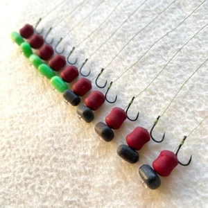 10 X PIATTAFORME PER CAPELLI CARICATI 10mm CIALDE CARPBALLS FLYNSCOTSMAN PLACKLE - Foto 1 di 6