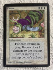 Karma SP Indent Beta Limited Edition 1993 Mtg
