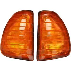 2X Front Turn Signal Corner Light Replacement for Mercedes-Benz W123 1976-1984