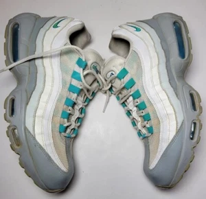 Nike Air Max 95 Men's 10.5 Light Pumice Clear Emerald Gray Shoes 749766-032 - Picture 1 of 12