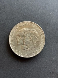 1981 Prince Of Wales And Lady Diana Spencer - Great Commemorative Coin - Picture 1 of 4