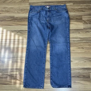 Tommy Hilfiger Men Blue Jeans Size 40x32 Straight Leg Relaxed Fit Mexico Vintage - Picture 1 of 10