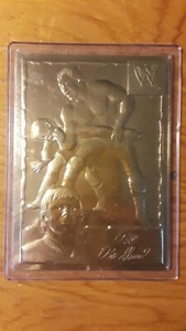 Bob Backlund (#3) - WWE 22kt Danbury Mint Gold Card - Picture 1 of 1