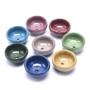 Ceramic Clay Pottery Pots Set Succulent Flower Planter Set 8 Pcs - Picture 1 of 6
