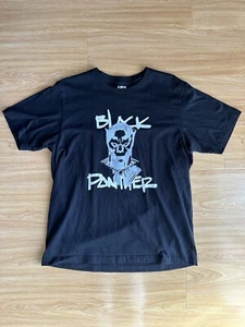 Uniqlo Marvel Black Panther T-Shirt Casual Wear Graphic Print Vintage (Sz L) - Bild 1 von 11