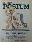 1917 drink postum for good night sleep in 1918 New Years baby ad