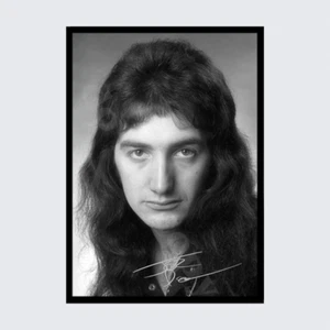 JOHN DEACON QUEEN BAND SIGNED AUTOGRAPH POSTER PRINT A5 A4 A3 - Picture 1 of 1