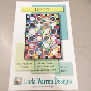 Patrón de edredón Dotty de Linda Warren Designs tracción delantera-p07 - Imagen 1 de 2