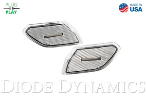 Sidemarkers Clear Set Diode Dynamics Fits 18-23 Jeep Wrangler JL - Picture 1 of 6