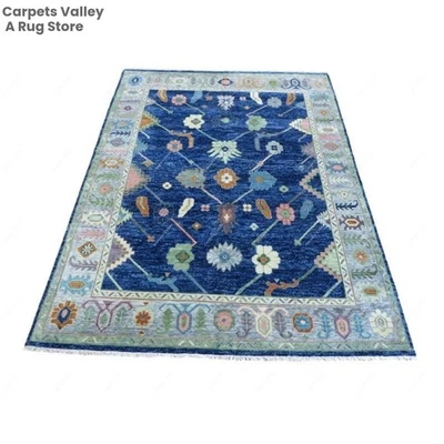 Oushak Hand Knotted 8x10, 9x12, Area Rug Carpet for Home, Bedroom, Living Room - Image 1 of 4