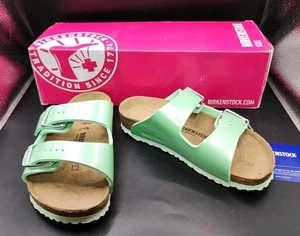 New Birkenstock Arizona Kids Electric Metallic Mineral US 11 / 29 Regular Fit - Picture 1 of 9