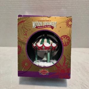 Matrix Deluxe Solar Motion Ornament Child Riding A Seal on Carousel Christmas - Picture 1 of 10
