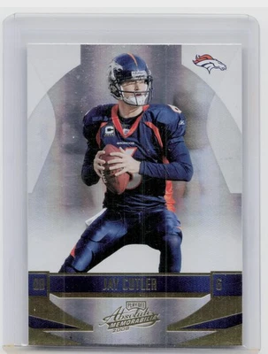 2008 Playoff Absolute Memorabilia Jay Cutler #44 Broncos - Image 1 of 2