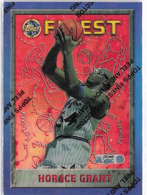 1995-96 Finest #105 Horace Grant Refractors - Image 1 of 2