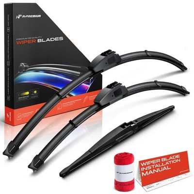 A-Premium 3Pcs 26'' & 21'' &14'' Windshield Wiper Blades for Mitsubishi Endeavor - Image 1 of 4