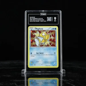 2016 POKEMON XY BLACK STAR PROMO SHINY MEGA GYARADOS #XY143 MAGIKARP-HOLO TAG 9 - Picture 1 of 2