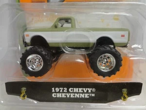 Jada JUST TRUCKS 1972 CHEVY CHEYENNE Green & White Pickup Truck 2015 Wave 5 - Picture 1 of 3