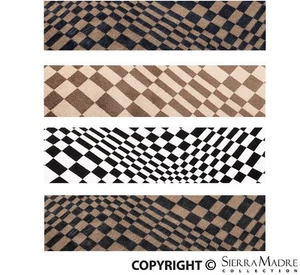 Porsche Pasha Checkerboard Fabric for Front Seat Covers SMC-448-01 SMC44801-- - Picture 1 of 5