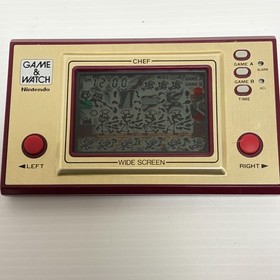 Nintendo Game & Watch FP-24 Chef Multi Screen Handheld Vintage Retro Tested