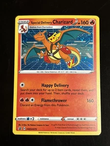 Special Delivery Charizard SWSH075 SWSH: Sword & Shield Promo Cards Holo - Picture 1 of 15