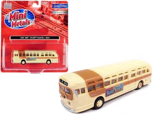 GMC PD-4103 Transit Bus #948 Beige "MTA Miami" 1/87 (HO) Scale Model by Classic - Picture 1 of 2