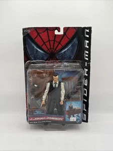 ToyBiz Serie 1 J. Jonah Jameson 2001 con acción de golpeteo de escritorio - Nuevo en paquete - Imagen 1 de 3