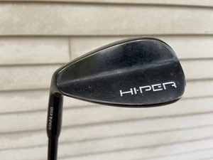 Left Handed Acuity Hi-per 60 Degree Black Lob Wedge w/ Graphite R Flex Shaft - Picture 1 of 7