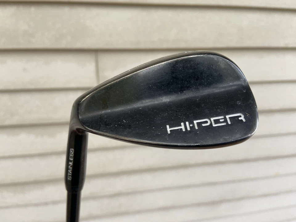 Left Handed Acuity Hi-per 60 Degree Black Lob Wedge w/ Graphite R Flex Shaft - Image 1 of 4