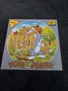 Vintage 1988 Tom & Jerry 120 Piece Jigsaw Puzzle - Picture 1 of 2