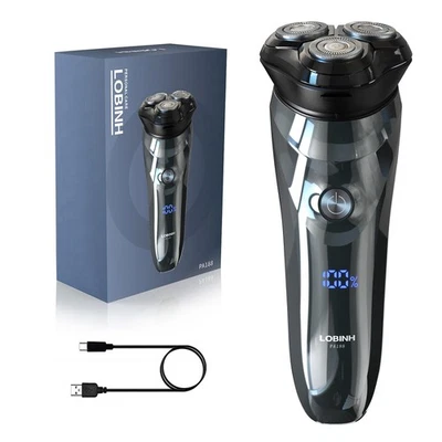 Afeitadora Eléctrica para Hombre, 100% Lavable Recargable Impermeable Maquinilla de Afeitar Eléctrica... Foto 1 de 4