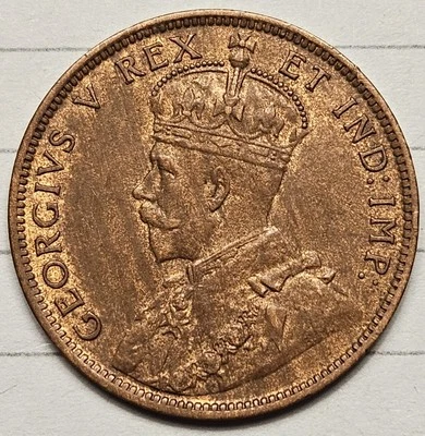 Uncirculated 1911 Canada One Cent Foreign Coin Woody Alloy Error?  - Image 1 of 2